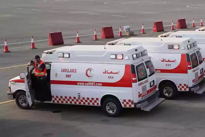كم رقم الاسعاف الموحد في السعودية 
